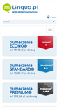 Mobile Screenshot of mlingua.pl